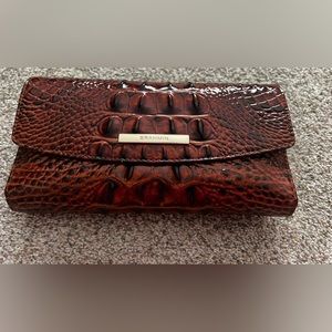 Brahmin wallet with checkbook